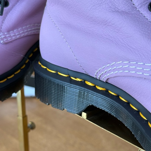 Dr. Martens Purple Classic Boots - Picture 2 of 9
